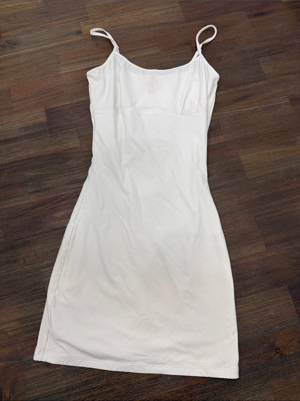 SPANX White Shaping Slip Dress